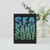 Carte postale Surf de sable (Debout devant)