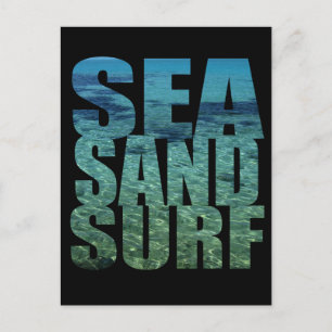 Carte postale Surf de sable