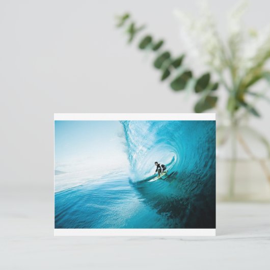 Carte Postale surf mec (Debout devant)