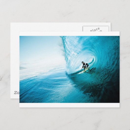 Carte Postale surf mec (Devant / Derrière)