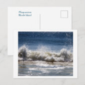 Carte Postale Surf Misquamicut (Devant / Derrière)