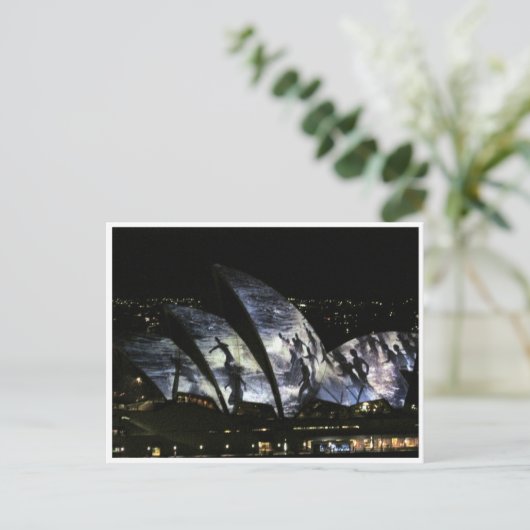 Carte Postale surf opéra (Debout devant)