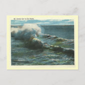 Carte Postale Surf Pacifique vintage (Devant)