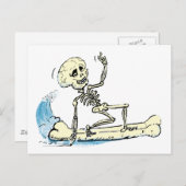 Carte Postale surf SkELEtOn (Devant / Derrière)