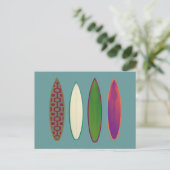 Carte Postale surf ~ style surf (Debout devant)