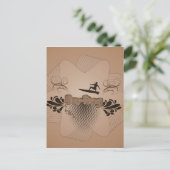 Carte Postale Surf, surf (Debout devant)