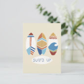 Carte Postale SURF ! Surf (Debout devant)