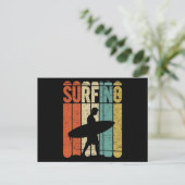 Carte Postale Surf Vintage (Debout devant)