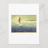 Carte Postale Surf vintage (Devant)