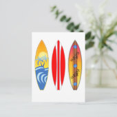 Carte Postale Surf vintage Surf (Debout devant)