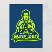 Carte Postale Surf Zen (Devant)