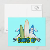 CARTE POSTALE SURFACE (Devant / Derrière)