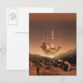 Carte Postale Surface de Mars 2 (Devant / Derrière)