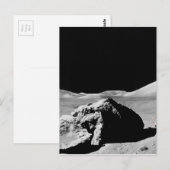 Carte Postale Surface lunaire (Devant / Derrière)