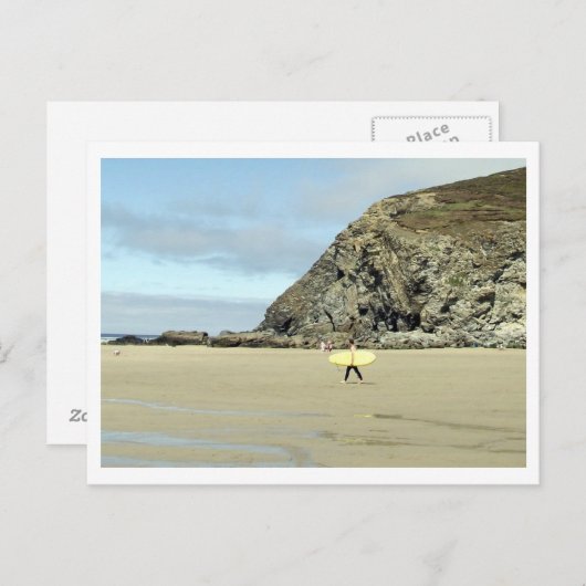 Carte Postale Surfer (Devant / Derrière)