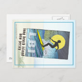 Carte Postale Surfer... (Devant / Derrière)