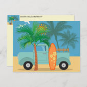 Carte postale Surfer (Devant / Derrière)