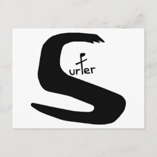 Carte Postale surfer