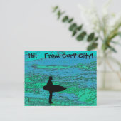 Carte postale Surfer (Debout devant)