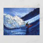 Carte Postale Surfer (Devant)