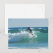 CARTE POSTALE SURFER #1 MUG (Devant / Derrière)
