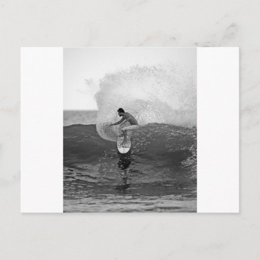 Carte Postale Surfer Dane Reynolds surf El Salvador (Devant)