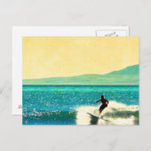 Carte Postale Surfer de Rincon (Devant / Derrière)