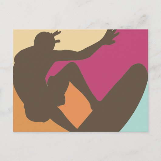 Carte postale Surfer Dude (Devant)