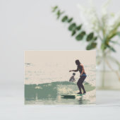 Carte Postale Surfer filles rock (Debout devant)