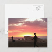 Carte postale Surfer Friends (Devant / Derrière)