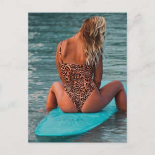 Carte postale Surfer Girl