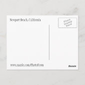 Carte postale Surfer Girl (Dos)