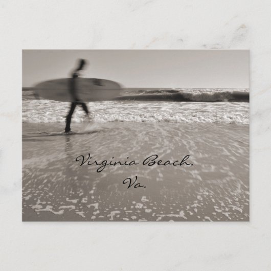 Carte Postale Surfer par Shirley Taylor (Devant)