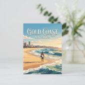 Carte Postale Surfers Paradise Australie (Debout devant)