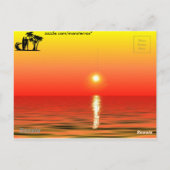 Carte Postale Surfeur (Dos)