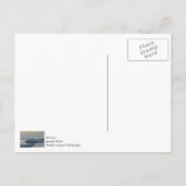 Carte Postale Surfeur en attente (Dos)