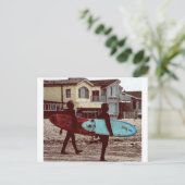 Carte Postale Surfeurs de la vieille école (Debout devant)