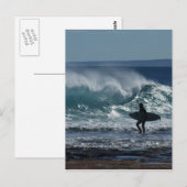 Carte Postale Surfs vers le haut (Devant / Derrière)