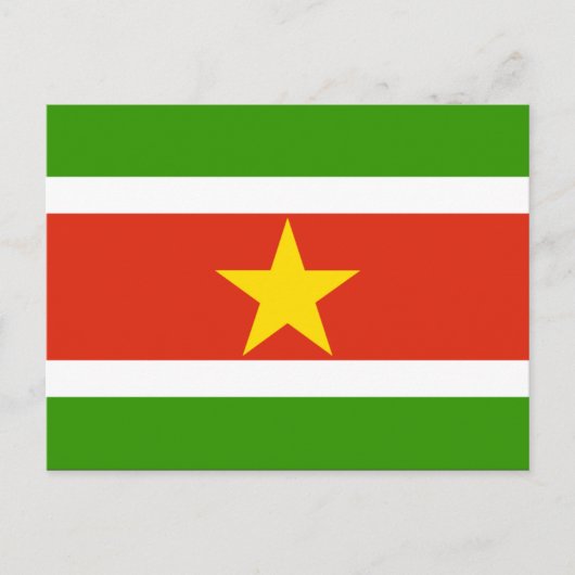 Carte Postale Suriname (Devant)