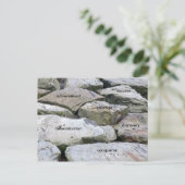 Carte Postale Surmonter des obstacles ! (Debout devant)