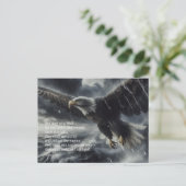 Carte Postale Surmonter La Tempête Ésaïe 40:31 (Debout devant)