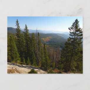 Carte Postale Surplomb du Rocky Mountain au début de l'automne