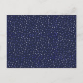 Carte Postale Surprise 30e anniversaire de mariage coeurs bleus (Dos)