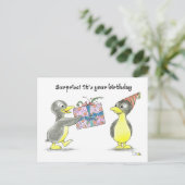 Carte Postale Surprise ! C'est ton anniversaire (Debout devant)