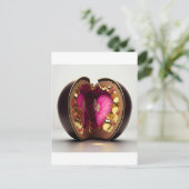 Carte Postale Surprise chocolat Valentine (Debout devant)