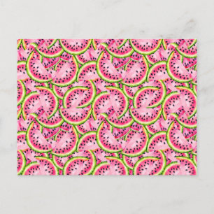 Carte postale Surprise Pastèque