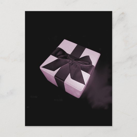 Carte Postale Surprise rose (Devant)