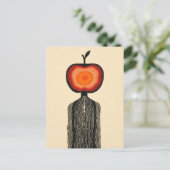 Carte Postale Surreal Apple Person (Debout devant)