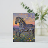 Carte Postale Surreal leopard horse hybrid  (Debout devant)