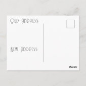 Carte Postale Surreal Musroom House Nouvelle adresse (Dos)